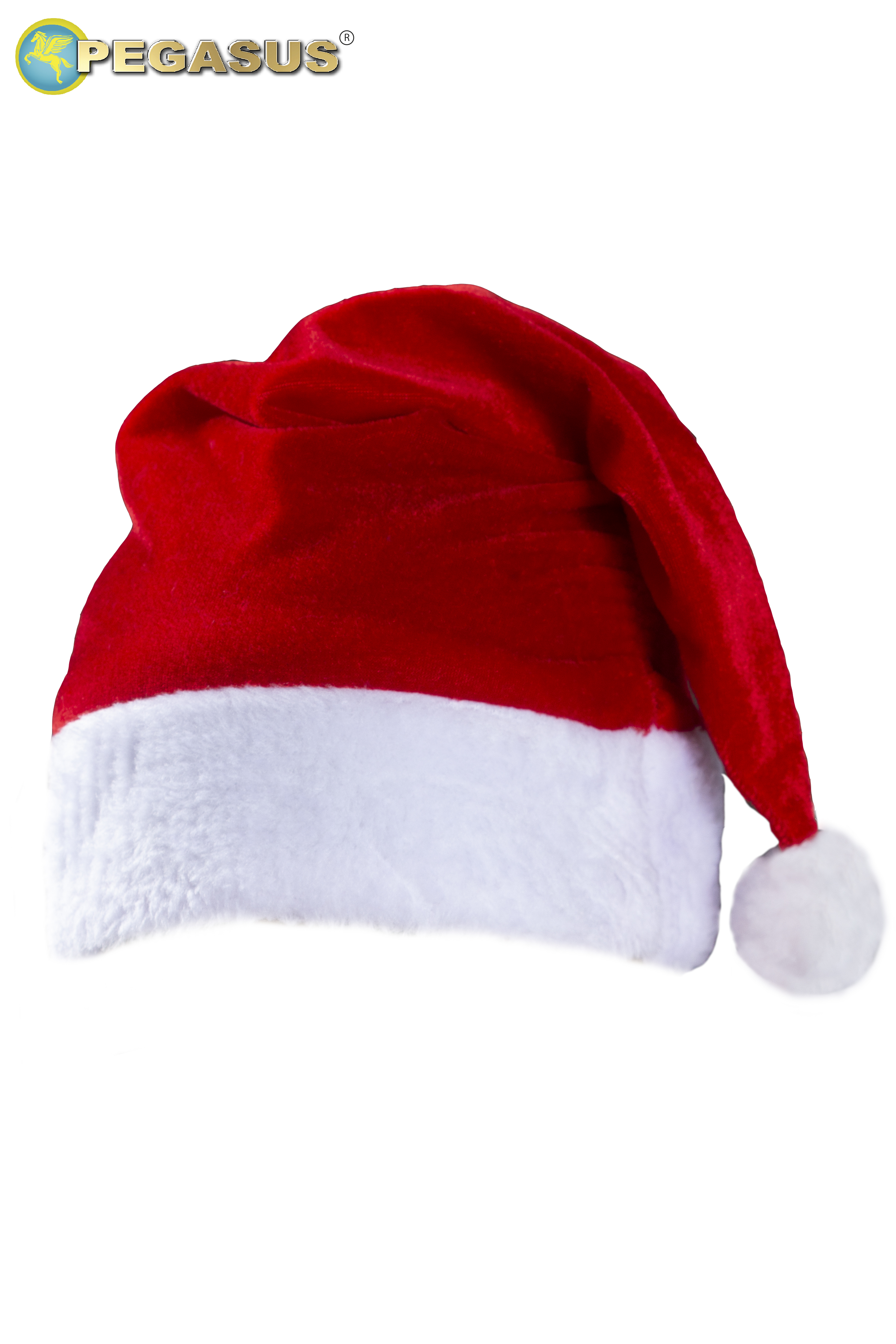 CAPPELLO BABBO NATALE CINIGLIA ROSSO